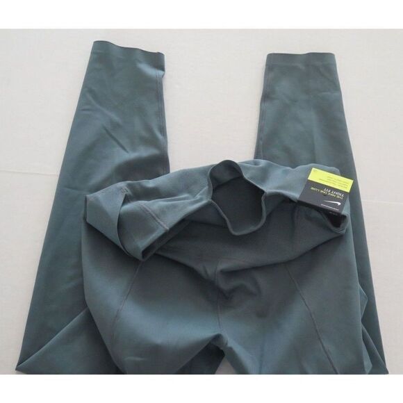 Nike DA0833 387 Women's Sz M Green One Luxe Tight Fit Mid-Rise Leggings $95+ - Picture 4 of 11